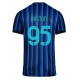 Maillot de foot Inter Milan Alessandro Bastoni #95 Domicile vêtements 2025-26 Manches Courtes Maillot de foot Inter Milan Alessandro Bastoni #95 Domicile vêtements 2025-26 Manches Courtes